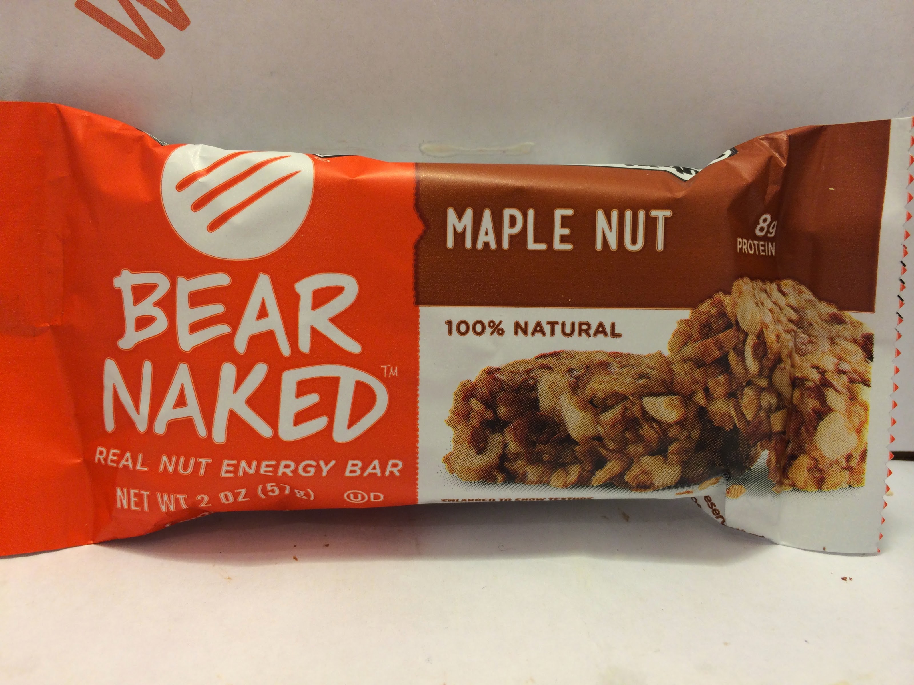 Review: Bear Naked Maple Nut Real Nut Energy Bar.