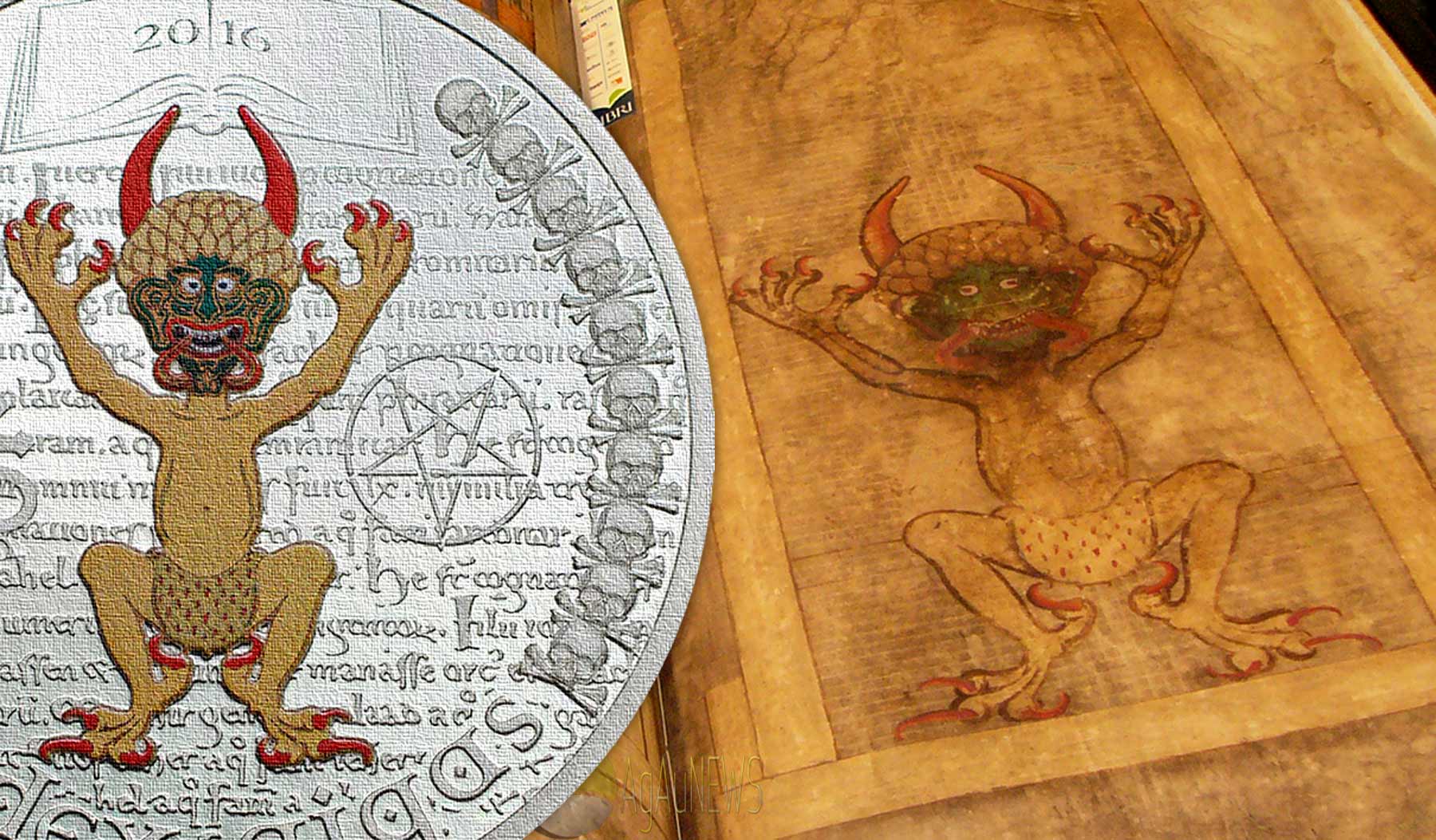 Codex Gigas, Bible, The Devil, Satan