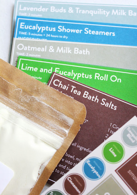 Making Some Some DIY Bath Gifts From Itsy Bits And Pieces Blog