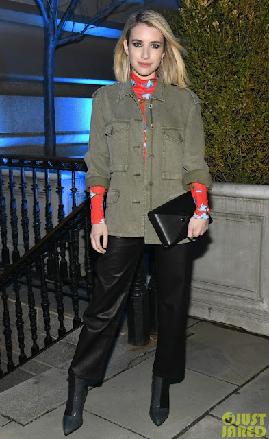 Emma Roberts - Rag & Bone Party 2019 - imagedesi.com