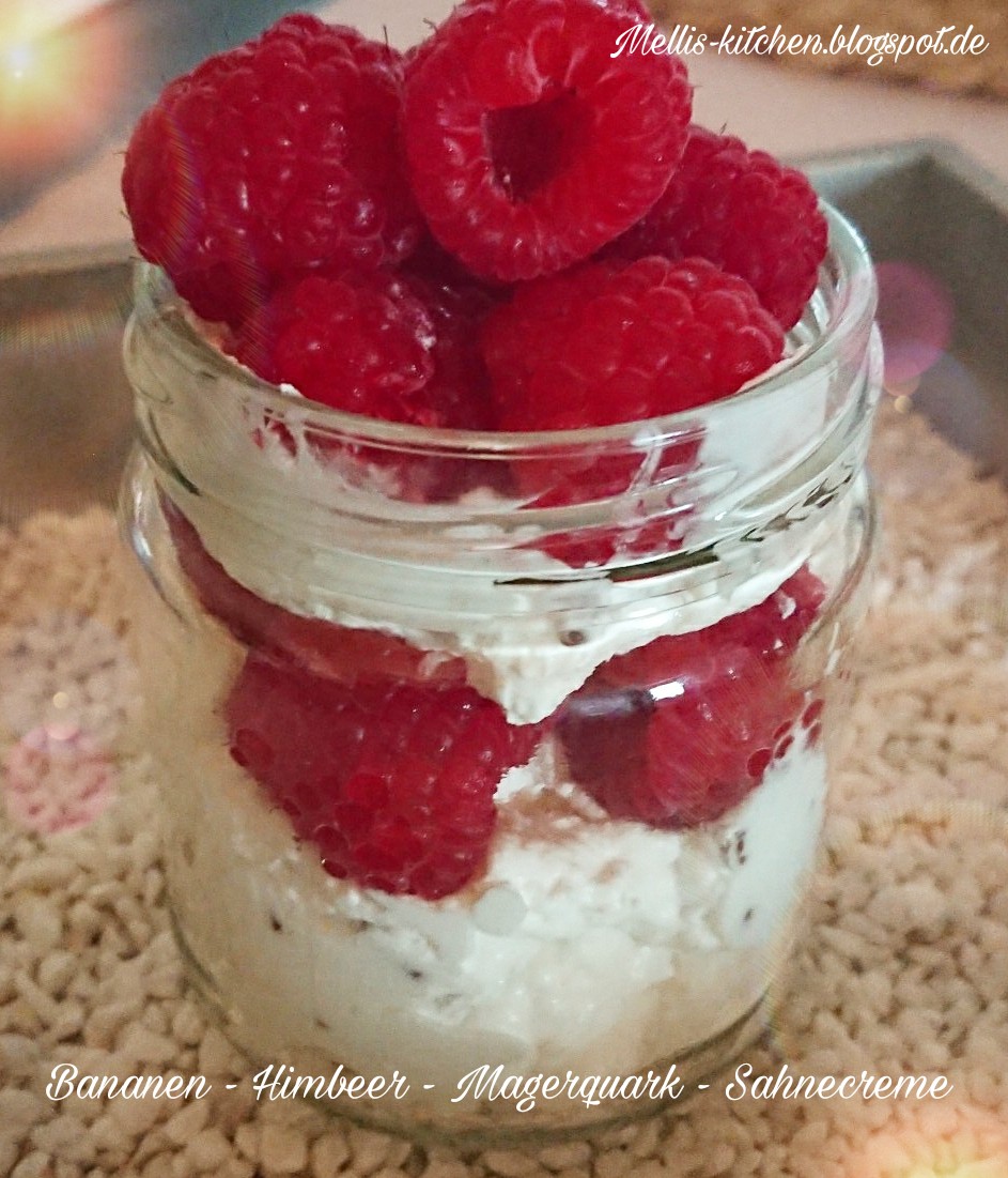 Melli's Kitchen - Lecker zum Erfolg: Bananen - Himbeer - Magerquark ... Melli's Kitchen - Lecker zum Erfolg: Bananen - Himbeer - Magerquark ...