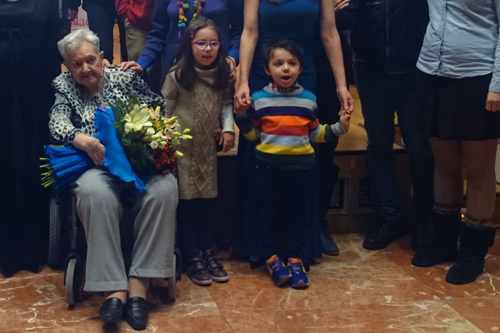 María Luisa Ozaíta, homenajeada por su defensa del papel de la mujer en