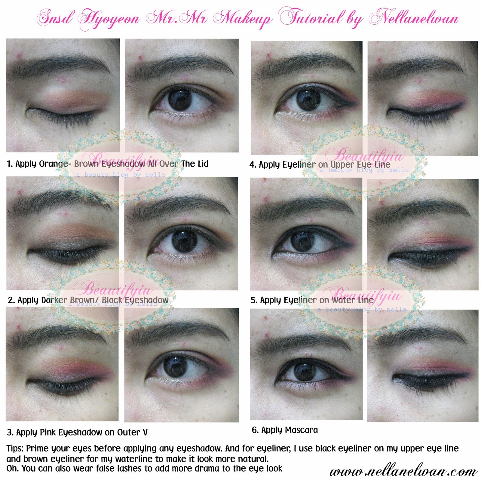 Beauty Blog Collaboration SNSD Hyoyeon MRMR Inspired Makeup