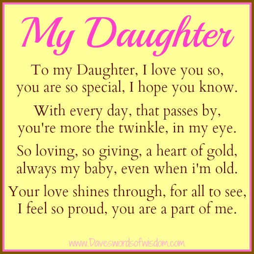 love you daughter poster i love you daughter