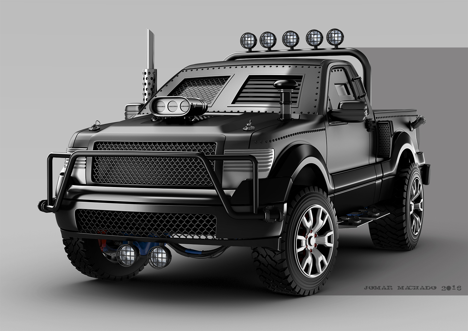 3D WORKS: PICK UP 4X4