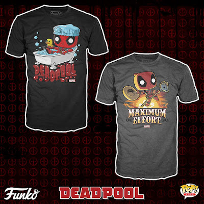 Deadpool 2 Pop! Tees T-Shirts by Funko x Marvel