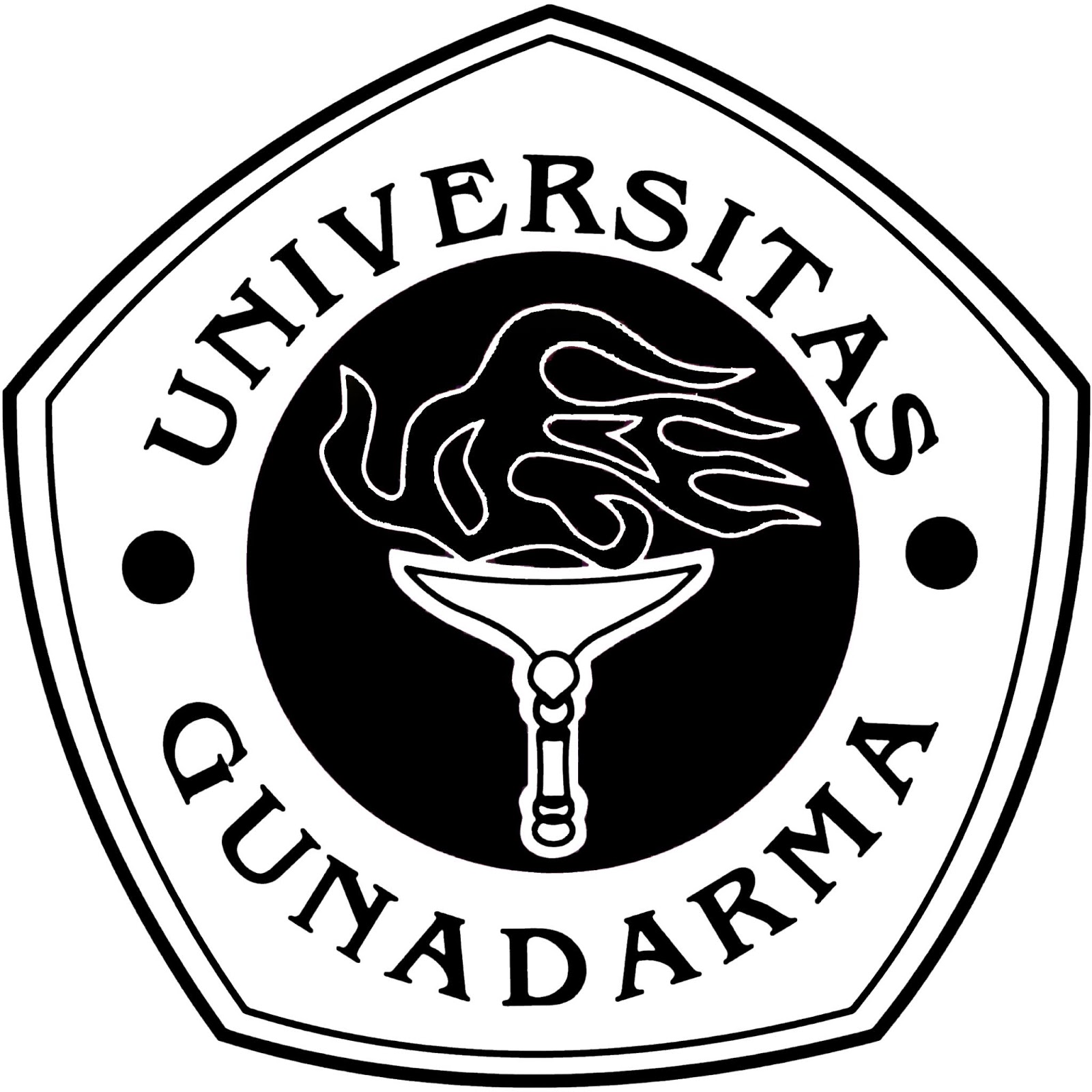 logo pembatas skripsi vektor universitas dan perguruan