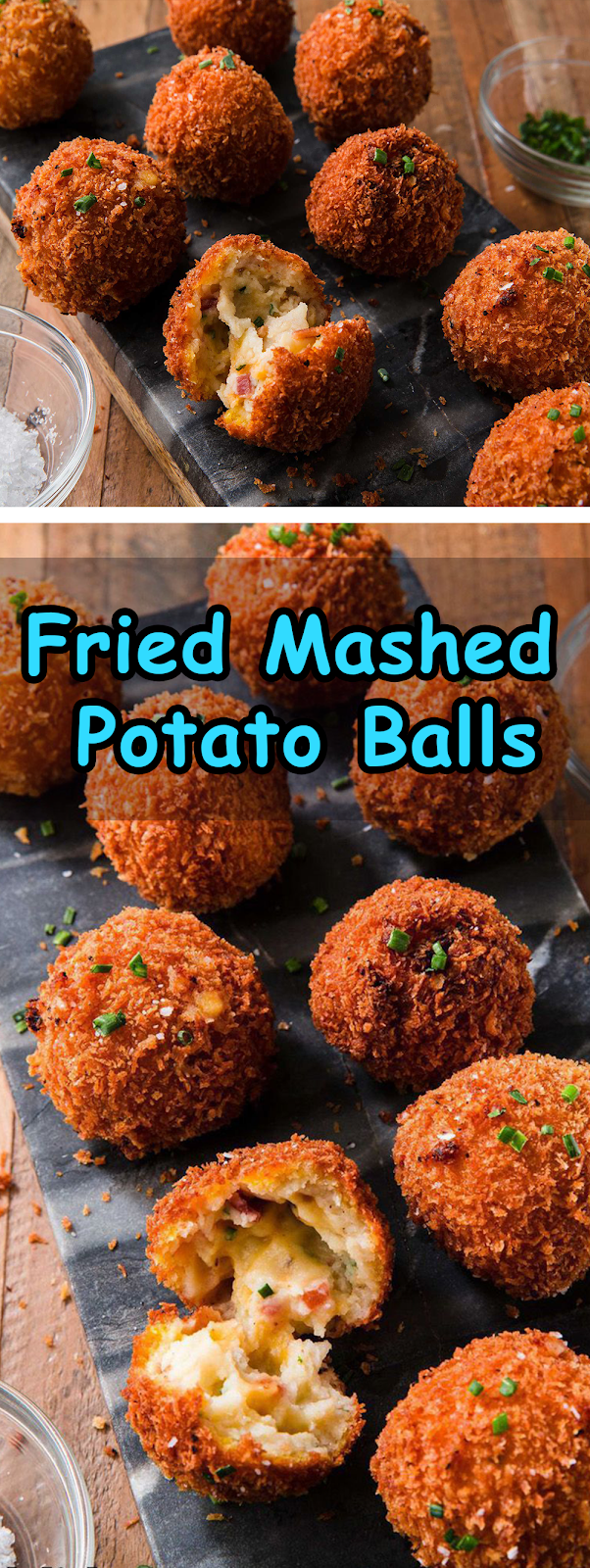 Fried Mashed Potato Balls Fried Mashed Potato Balls from are crunchy, pillowy delights