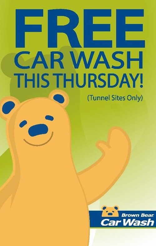 Shoreline Area News This Thursday Brown Bear offers free “Beary Clean