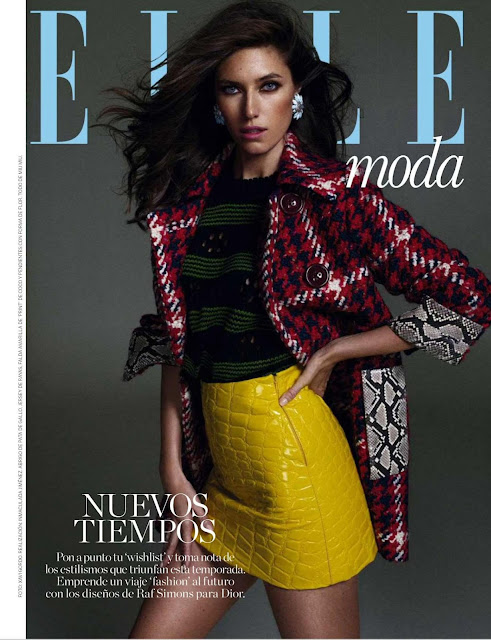 Fashion Model @ Nadejda Savcova for ELLE Spain, September 2015 