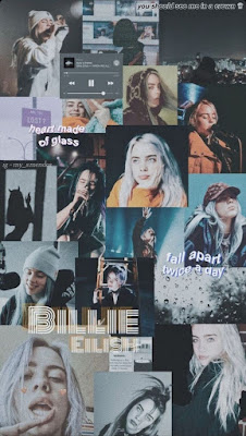 Gambar Wallpaper dan Lockscreen Billie Eilish Aesthetic Keren