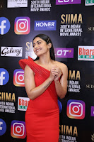 Rashmika Mandanna at South Indian International Movie Awards (SIIMA) 2021 HeyAndhra.com