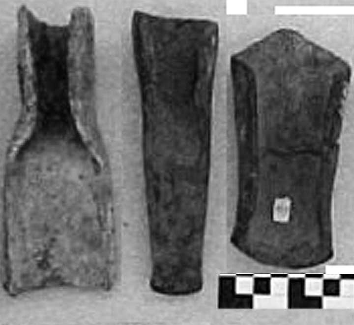 Hammered Out Bits 'Archaic' First Nations Copper Tools