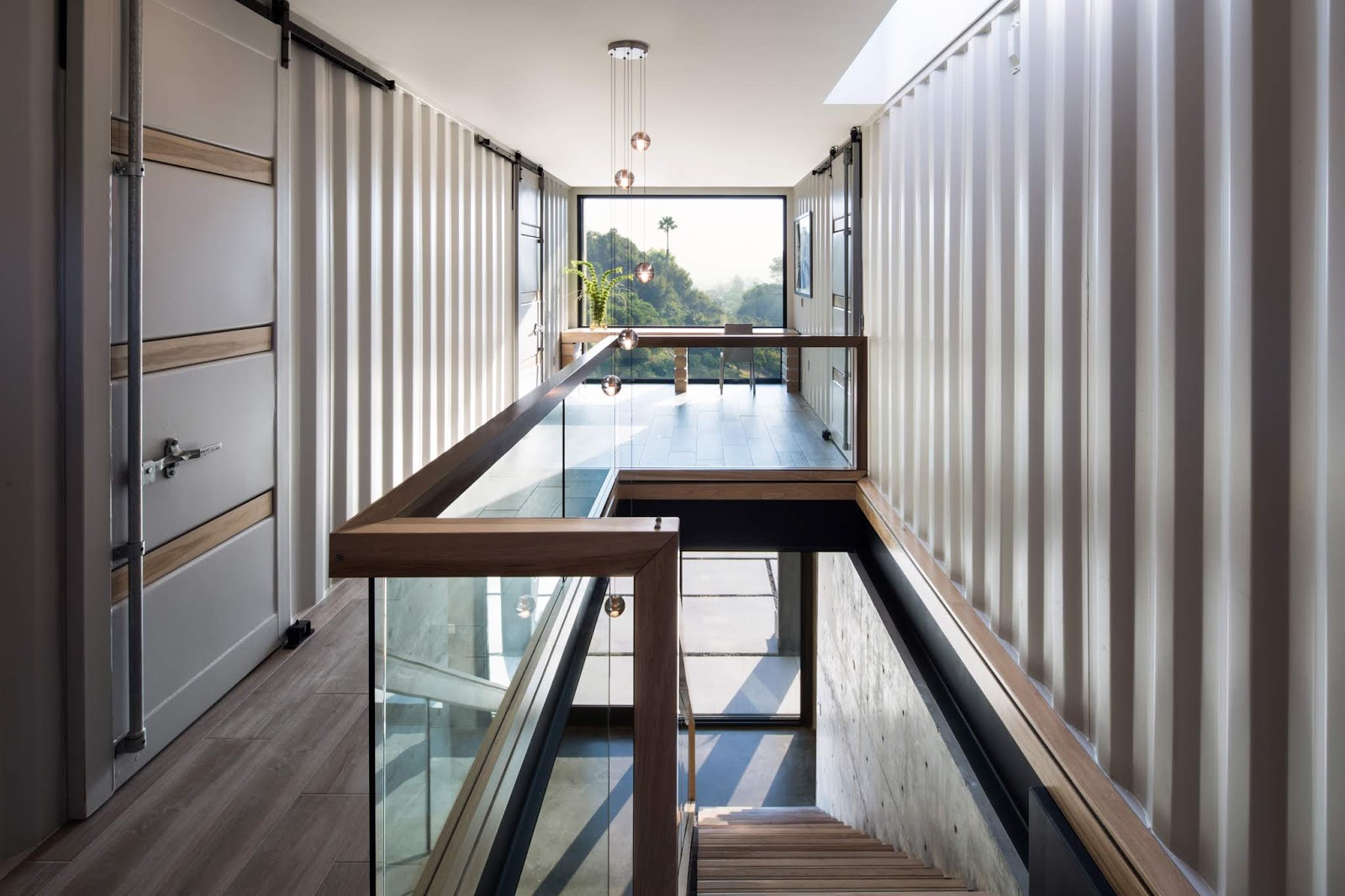 Shipping Container Homes & Buildings Beautiful TwoStory 4x40ft and