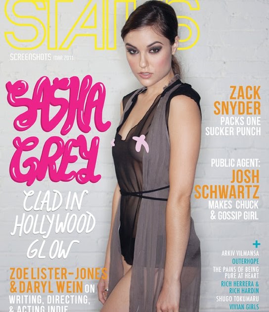 Sasha Grey Status Magazine Cover