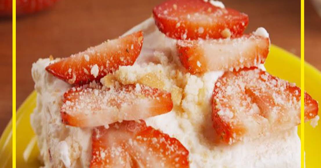 THE BEST Strawberry Shortcake Lasagna Healthyrecipes04