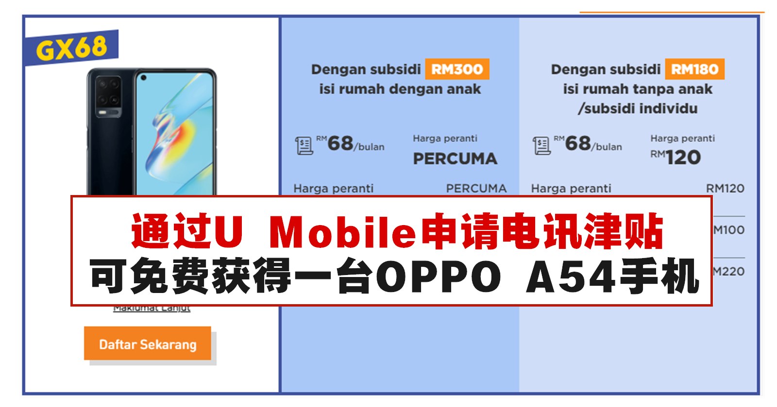 U mobile jaringan prihatin b40