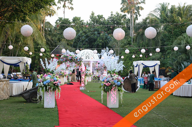  Dekorasi Pernikahan di Taman Lor In Hotel Solo Wedding 