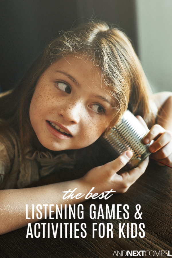 Listening activities for kids and other fun listening games