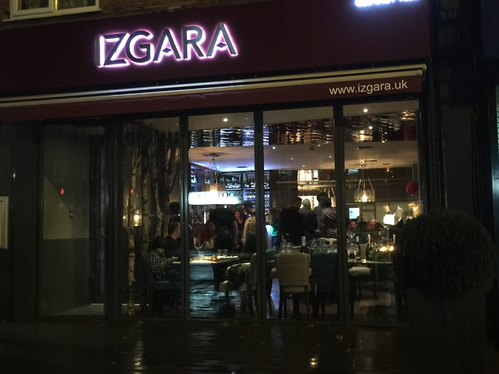 Travel with Angela Lansbury Izgara Restaurant, Hatch End, Preview of