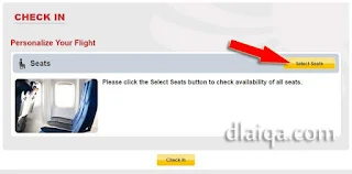 klik Select Seats