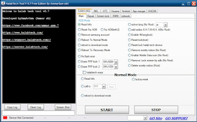 Halabtech Tool V0.7 Samsung Latest Model Supported Free Download