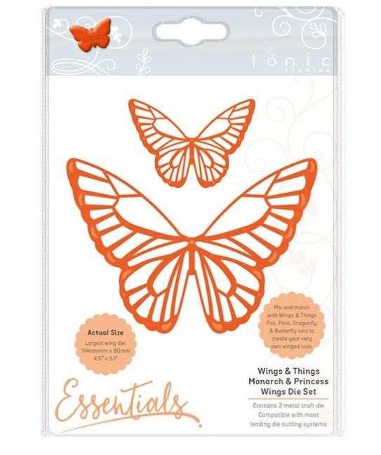 Tonic Monarch & Princess Wings Die Set
