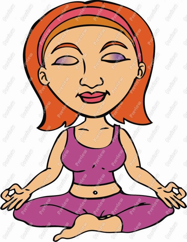 yoga animated clipart - photo #37