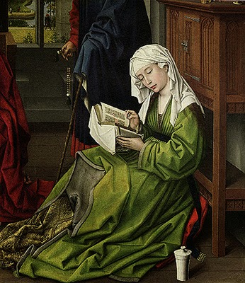 Marie Madeleine lisant de Rogier Van der Weyden avant 1438 Londres National Gallery