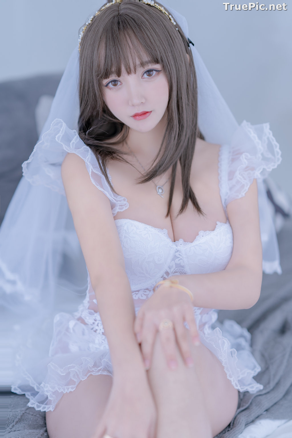 Image Chinese Cosplay Model - 过期米线线喵 (米線線sama) - Beautiful Sexy Bride - TruePic.net - Picture-46