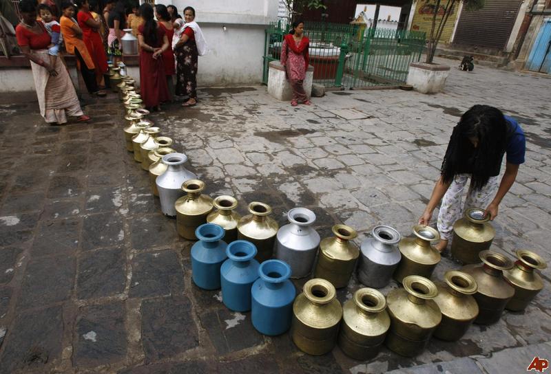 water nepal kathmandu crisis hits option