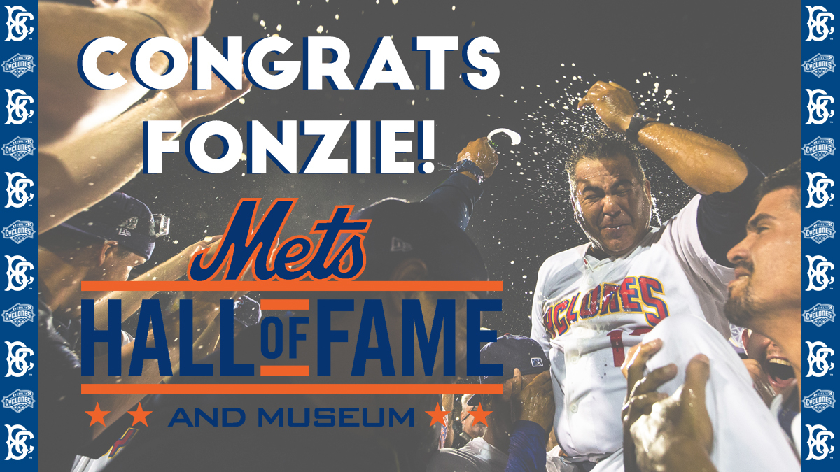 Edgardo Alfonzo in Mets Hall of Fame