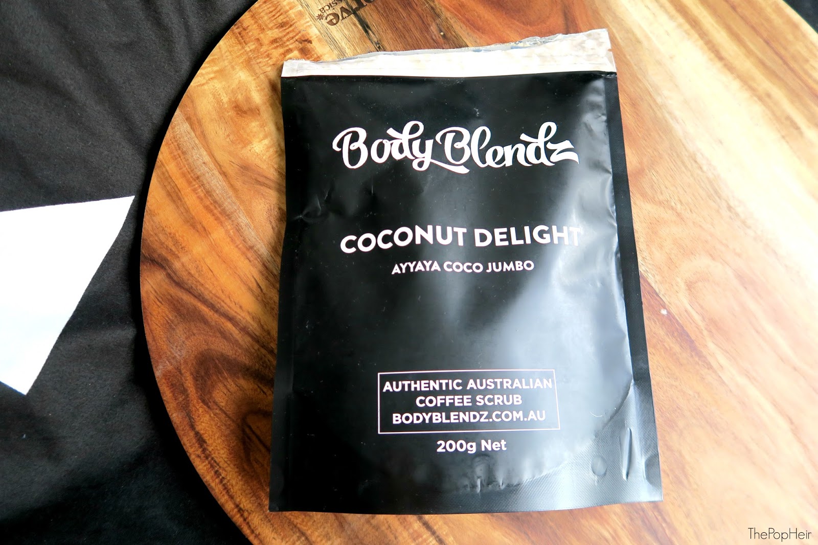 Body Blendz Coconut Delight Ayyaya Coco Jumbo Coffee Scrub ThePopHeir