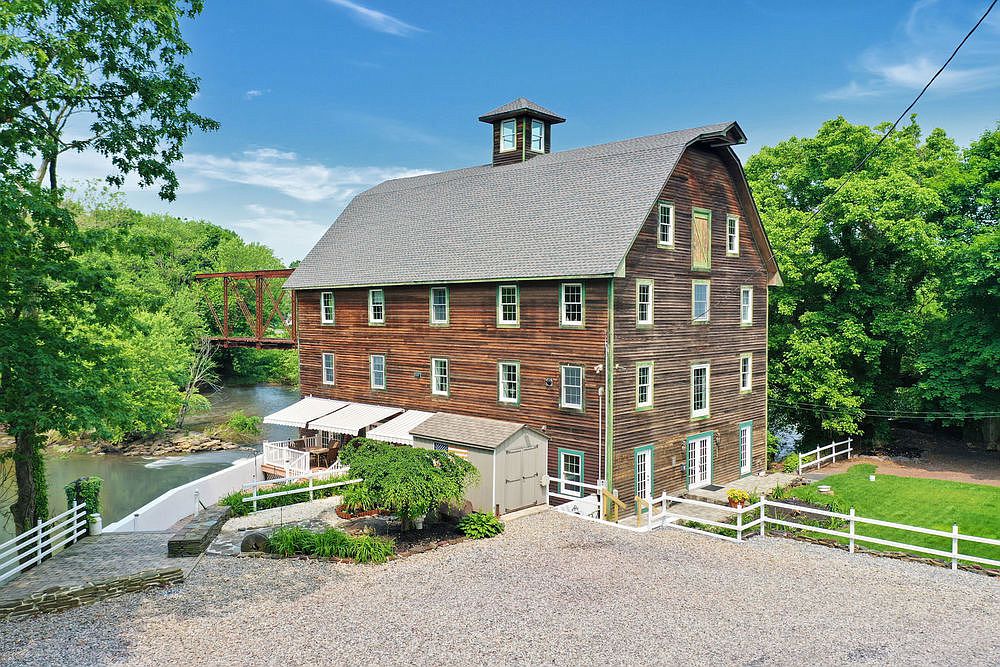 Sweet House Dreams Neshanic Mill, 1876 Grist Mill in Hillsborough, New