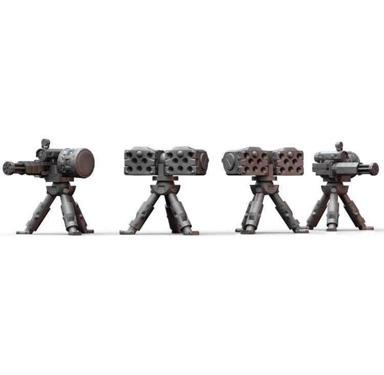 10mm Wargaming: Cerberus Class Proximity Turrets from Baphominiatures