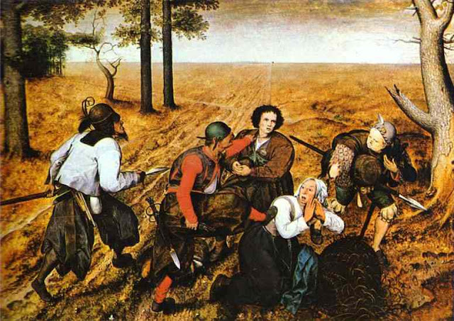 Tranh Pieter Brueghel, Tranh sơn dầu