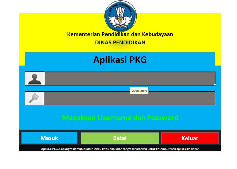 APPVBA excel 22 Aplikasi PKG Paket 1revisi 4.0