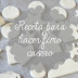 Receta del fimo casero y marcacopas.
