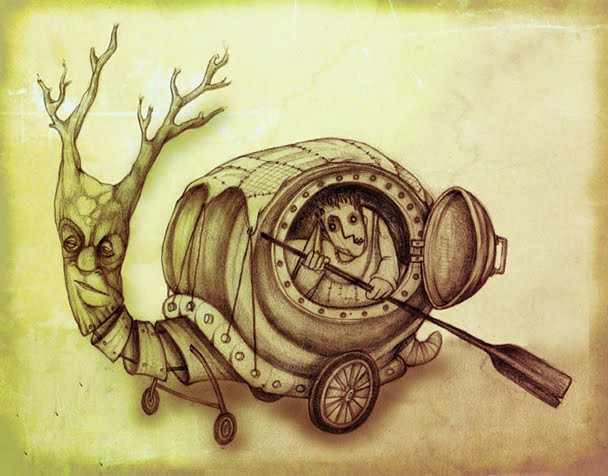 snail caravan