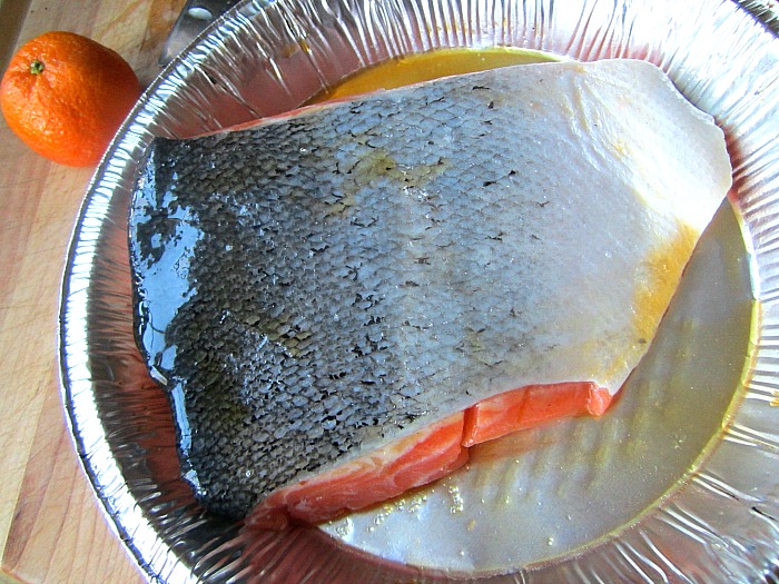 Salmon w/ Cranberry Relish