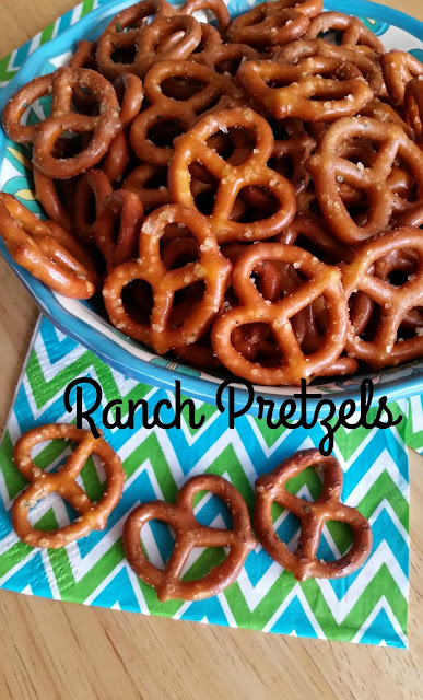Simple Ranch Pretzels