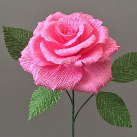 Como fazer rosa de papel crepom: Artesanato criativo - Ver e Fazer