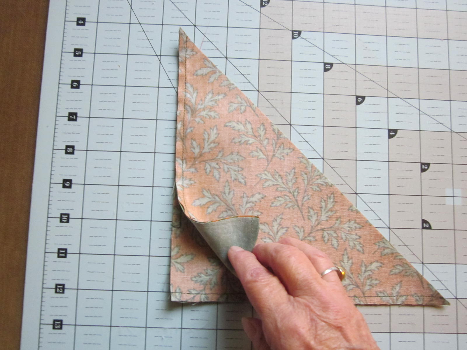 Quilting with Karen Arrowhead Block Tutorial