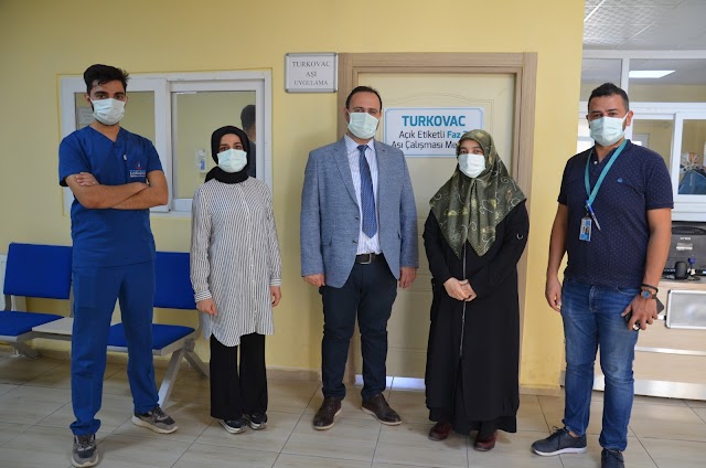 Turkovac aşısı Şanlıurfa'da ilk kez uygulandı