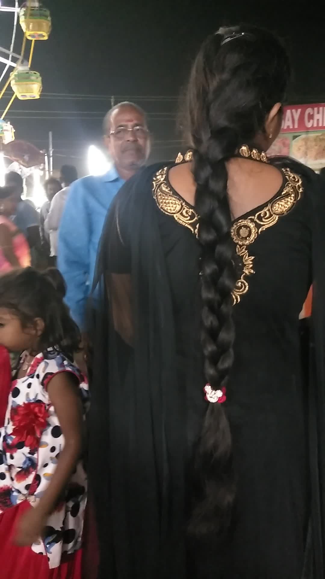 Village Barber Stories: Telugu women Long traditional hair style