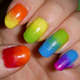 Quixii's Nails: 03/30/12 - Butterfly Wings