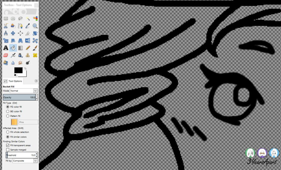 How to Make Your Art Into Stickers GIMP & Silhouette 3 Years Apart