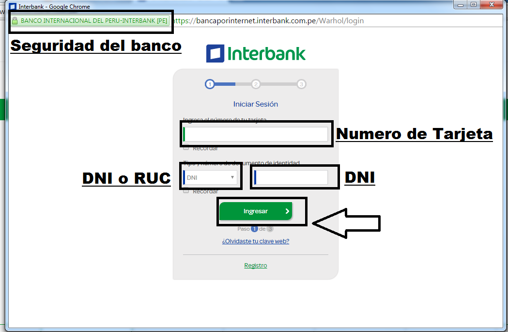 PC y MOVIL Como ingresar a mi banca por de Interbak