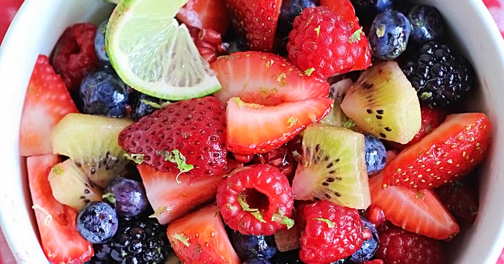 The Baker Upstairs Honey Lime Berry Salad