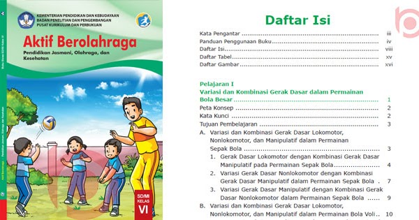 Materi Pjok Kelas 6 Kurikulum 2013 Revisi